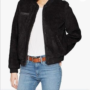 Levi’s Plush Sherpa Zip Up Bomber Jacket.